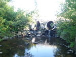 Multiple Culvert Crossing, Bunganuc Stream at Pleasant Hill Rd, Brunswick, Maine