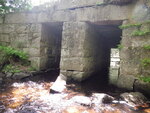 Multiple Culvert Crossing, Burnt Meadow Brook at Railroad, Brownfield, Maine