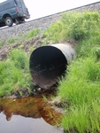 Multiple Culvert Crossing, Carlisle Brook at Railroad, Mattawamkeag, Maine