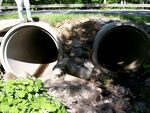 Multiple Culvert Crossing, Colby Brook at Long Pond Road, Bucksport, Maine