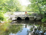 Multiple Culvert Crossing, Crocker Brook at Route 35, Hollis, Maine
