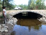 Multiple Culvert Crossing, Crystal Brook at Owlsborough Road, Mount Chase, Maine