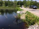 Multiple Culvert Crossing, Damriscotta Lake at Vannah Rd, Nobleboro, Maine