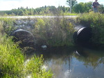 Multiple Culvert Crossing, Dilnow Brook at Fish Hatchery, Monmouth, Maine