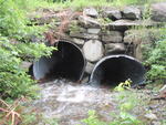 Multiple Culvert Crossing, Doctor Brook at Burbank Hill Rd, Strong, Maine
