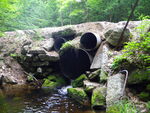 Multiple Culvert Crossing, Dragon Meadow Brook at Route 117, Hiram, Maine