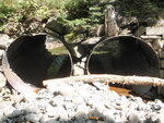Multiple Culvert Crossing, Dry Brook at Park Tote Road, Trout Brook Twp, Maine