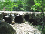 Multiple Culvert Crossing, Dyer River at Hallowell Rd, Jefferson, Maine