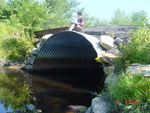 Multiple Culvert Crossing, East Cathance Stream at Doughty Rd, Bowdoin, Maine