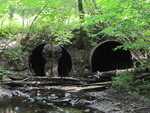 Multiple Culvert Crossing, Fly Brook at Hunter Rd, Unity, Maine