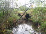Multiple Culvert Crossing, Foster Brook at Route 122, New Gloucester, Maine