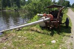 Multiple Culvert Crossing, French Stream at Tibbets Road, Corinna, Maine