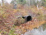 Multiple Culvert Crossing, Gerrish Brook at Peter Vier Rd, Lewiston, Maine