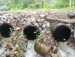 Multiple Culvert Crossing, Glantz Brook at Cambell Shore Rd, Gray, Maine