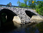 Multiple Culvert Crossing, Hancock Brook at Route 5, Hiram, Maine