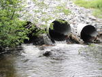 Multiple Culvert Crossing, Houston Brook at Aroostook Scenic Highway (Route 11), Hersey, Maine