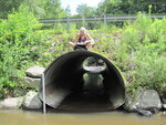 Multiple Culvert Crossing, Hoyt Brook at Annabessacook Rd, Winthrop, Maine