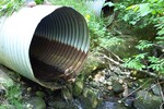 Multiple Culvert Crossing, Hudson Brook at Route 11A, Charleston, Maine