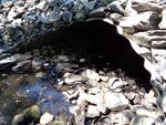 Multiple Culvert Crossing, Hunter Brook at Dutton Rd, China, Maine