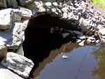 Multiple Culvert Crossing, Hunter Brook at Dutton Rd, China, Maine