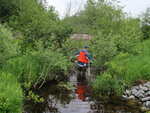 Multiple Culvert Crossing, Jenks Brook at High Street, Brownville, Maine