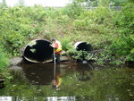 Multiple Culvert Crossing, Jones Brook at Jones Rd, Shapleigh, Maine