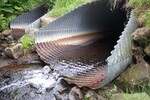 Multiple Culvert Crossing, Kenduskeag Stream at Avenue Road, Garland, Maine