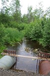 Multiple Culvert Crossing, Kenduskeag Stream at Dunn Road, Dexter, Maine