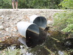 Multiple Culvert Crossing, Kimball Brook at Grondins Rd., Mount Chase, Maine