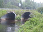 Multiple Culvert Crossing, Lemon Stream at West Mills Road, Anson, Maine