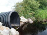 Multiple Culvert Crossing, Little Falls Brook at Carl Bailey Rd, Bristol, Maine