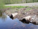Multiple Culvert Crossing, Little Molunkus Stream at Aroostook Road, Benedicta Twp, Maine
