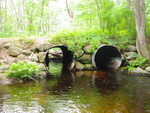 Multiple Culvert Crossing, Little River at Fiddle St., Cornish, Maine