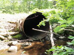 Multiple Culvert Crossing, Locke Brook at Bear Hill Rd, Hollis, Maine