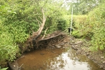 Multiple Culvert Crossing, Luce Brook at Route 105, Hope, Maine