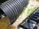 Multiple Culvert Crossing, Marsh Stream at Haley Road, Winterport, Maine