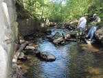 Multiple Culvert Crossing, McLeary Brook at Rt143 Strong Road, Strong, Maine