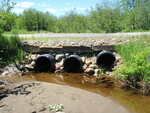 Multiple Culvert Crossing, McLeary Brook at Spaulding Rd, Strong, Maine