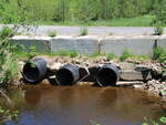 Multiple Culvert Crossing, McLeary Brook at Spaulding Rd, Strong, Maine