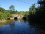 Multiple Culvert Crossing, Meadow Brook at Jordan School Rd, Auburn, Maine