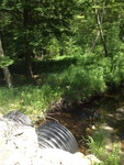 Multiple Culvert Crossing, Merriland River at Sam Allen Rd, Sanford, Maine