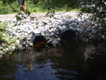 Multiple Culvert Crossing, Merrill Brook at Richards Lane, Freeport, Maine