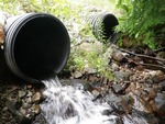 Multiple Culvert Crossing, Middle Branch Bog Brook at Station Rd, Hebron, Maine