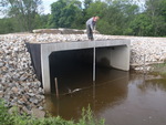 Multiple Culvert Crossing, Mill Brook at Correy Rd, Cumberland, Maine