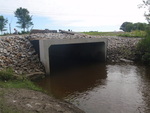 Multiple Culvert Crossing, Mill Brook at Correy Rd, Cumberland, Maine