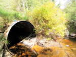 Multiple Culvert Crossing, Mill Brook at Old County Rd, Searsport, Maine