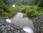 Multiple Culvert Crossing, No Name Brook at Grove St, Lewiston, Maine