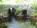 Multiple Culvert Crossing, North Branch Little River at Emery Rd, Standish, Maine