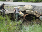 Multiple Culvert Crossing, Old Mill Brook at Crooked Rd, Bar Harbor, Maine