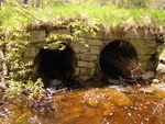 Multiple Culvert Crossing, Oliver Brook at Boynton Road, Bradley, Maine